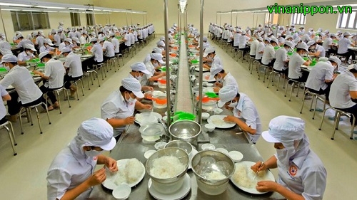 Tuyển sinh thực tập sinh đi làm việc tại Nhật Bản ngành nghề Làm cơm nắm
